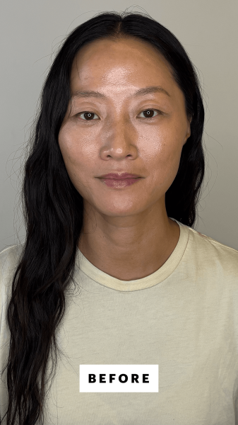 Allure tester before applying the Danessa Myricks Beauty Yummy Skin Lift Flex Concealer